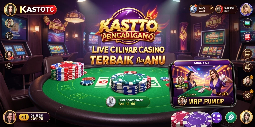 Tampilan gameplay langsung KASTOTO yang menarik dan interaktif.