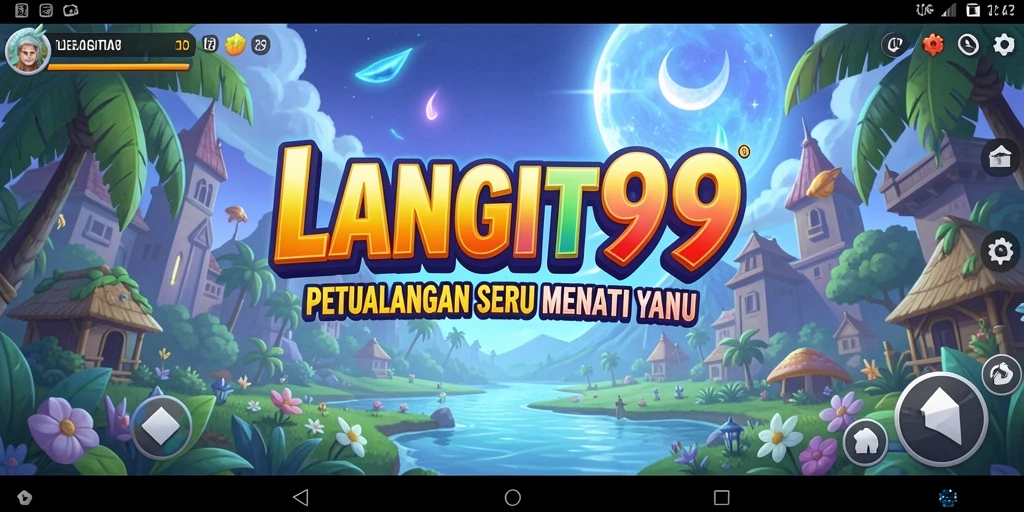 Gameplay LANGIT99 yang menampilkan petualangan seru dan menantang.